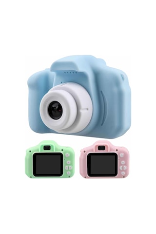 Çocuklara - 289 - Özel Fotoğraf Ve Video Çeken Mini Çok Renkli - Csmo-tex - Fotoğraf Makinesi