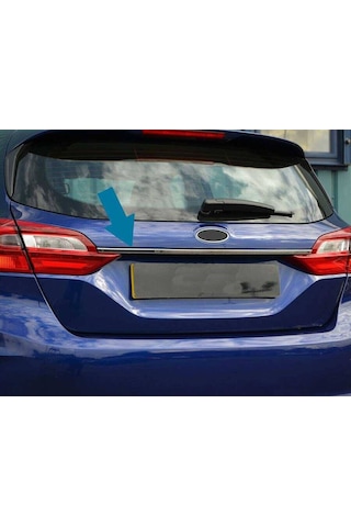 Ford Fiesta 7 Krom Bagaj Çıtası 2017 ve Sonrası