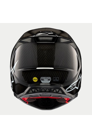 Alpinestars Supertech M10 Off-road Kaskı Siyah Beyaz Siyah - Beyaz