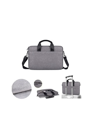 Prestigegoods Tianyeda 15.6 Inç Laptop Kol Çantası, Su Itici Koruyucu, Yurt Dışından, Dayanıklı, Uyumlu Gri