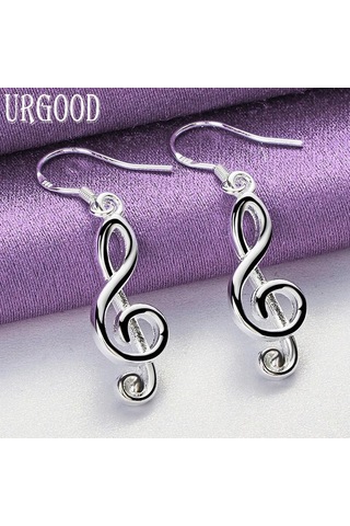 925 Ayar Gümüş Tonlu Kolye Küpe Moda Takı