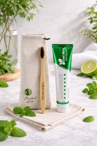Dental Kit - Opalescence Cool Mint Beyazlatıcı Diş Macunu 133 Gr + Bambu Diş Fırçası