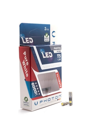 Photon T5 12 24V 1.2W Canbus 3'Lü Ph7003 Led