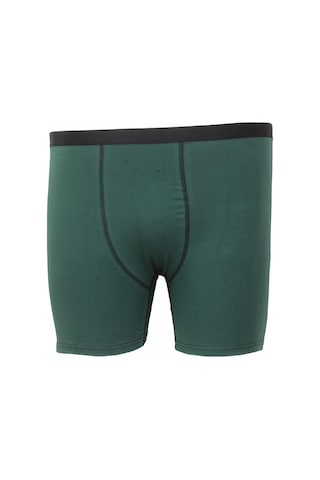 Moc Grande Mocgrande Erkek Büyük Beden Likralı Uzun Paça Boxer 11906 Hakı Haki