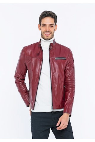 Basics&More Erkek Deri Ceket E/47 001