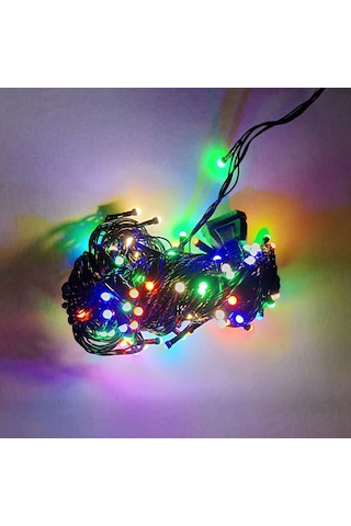 Soft Animasyonlu İp Led Aydınlatma 10m 100l Yılbaşı Süsü Rgb