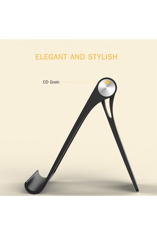 Geeksen 360 Derece Açı Ayarlanabilir Çift Fonksiyonlu Telefon Ve Tablet Tutucu, 3.5-11 İnç Uyumlu, Katlanabilir Siyah Abs Masaüstü Tutucu