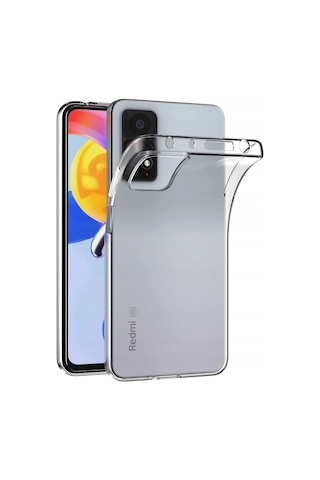 Xiaomi Redmi Note 11 Pro 1mm Silikon Şeffaf Kılıf