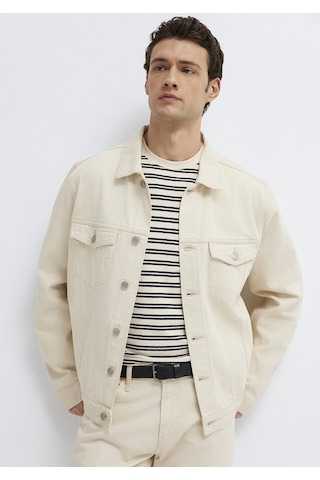 Mavi - Ray Classic Ekru Jean Ceket 0110273-a1707