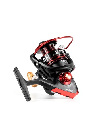 Sones Yumoshı Jx3000 Ahşap Saplı Metal Başlıklı Olta Makarası Döndürme Tekerleği