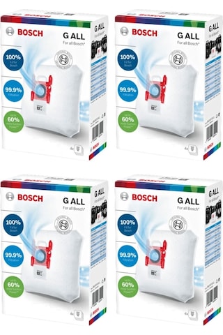 Bosch Uyumlu Bgl 6Pow1 Propower Süpürge Type G All Toz Torbası 16 Adet