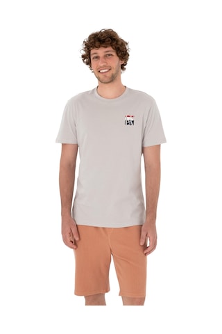U.S. Polo Assn. Erkek Regular Fit Bisiklet Yaka Tişört Gri