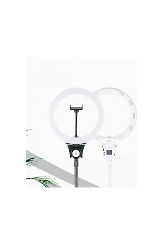Jmary Fm-12r Kumandalı 30cm Işıklı Telefon Tutucu Ring Light Siyah