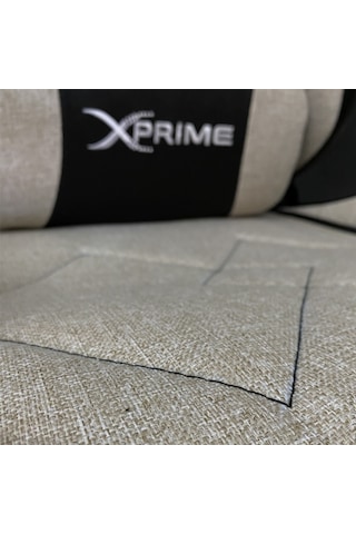 Xprime Titan Kumaş Oyuncu Koltuğu Ekru (502072096)