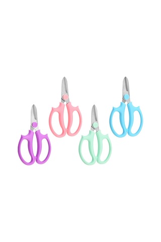 Paslanmaz Çelik Bahçe Makası Çiçek Budama Makası Çiçek Makası Yeşil