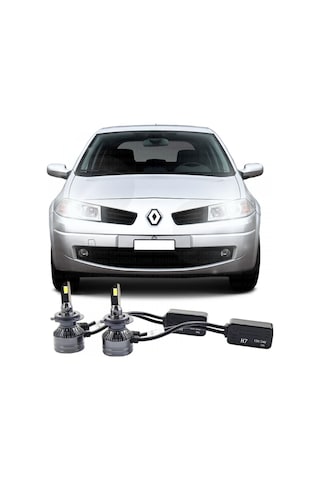 Megamarket06 Megane 2 Led Xenon Kısa Far Ampulü Ultra H7