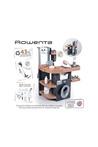 Smoby Rowenta Wash&clean Laundry Oyun Seti 330327
