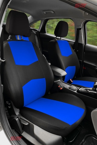 Ecoline Serisi Universal Oto Koltuk Kılıfı Mavi