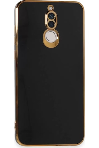 Newface Huawei Mate 10 Lite Kılıf Volet Silikon - Siyah Belirtilmemiş