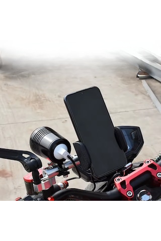 Knmaster Evrensel Motosiklet Ayna Montaj Genişletici Braketi Te