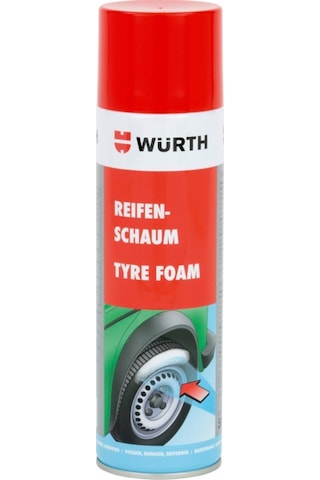 Würth 500 Ml Lastik Köpüğü Lastik Yanak Parlatıcı Köpük Cilası