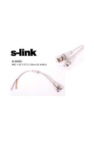 S-Link Sl-Dc562 Bnc+Dc55*21 030 Cm Dc Kablo