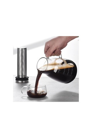 Xindoker Ev Kullanıma Mükemmel Cam Soğuk Çay/su Kahve Süzgeçli Hazırlama Ve Paylaşım Kavanozu Diğer
