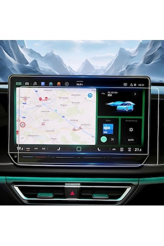 Vw Yeni Tiguan Dijital Gösterge Ve Multimedya Ekran Koruyucu Paketi - 9h Nano Teknoloji