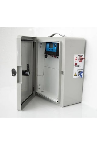 Elektrikli Çit Ayi Domuz Kovucu 50W Panel 24 Amper Akü