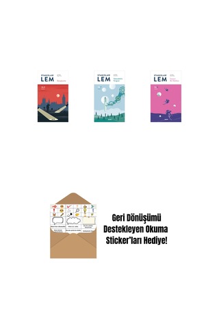 Soruşturma Sl9 + Gelecekbilim Kongresi Sl7 + İnsanın Bir Dakikası Sl5 + Okuma Sticker'ları