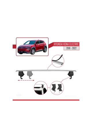 Hyundai Kona Electric 2018-2022 Arası İle Uyumlu Ace-4 Ara Atkı T
