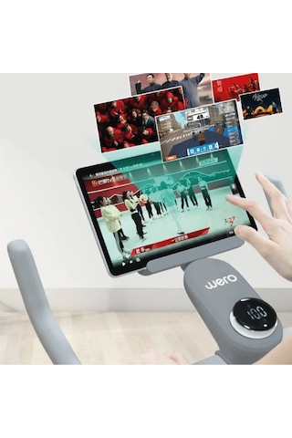Wero Yapay Zeka Destekli Akıllı Kondisyon Bisikleti Pro Coaching, Training, Racing, Auto Cadence, Vr, Ar, Aı
