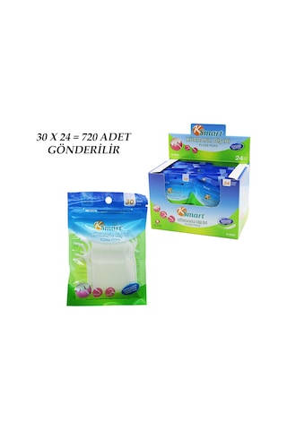 Go İthalat 720 Adet Poşetli Kürdanlı Diş İpi 30pcs X 24