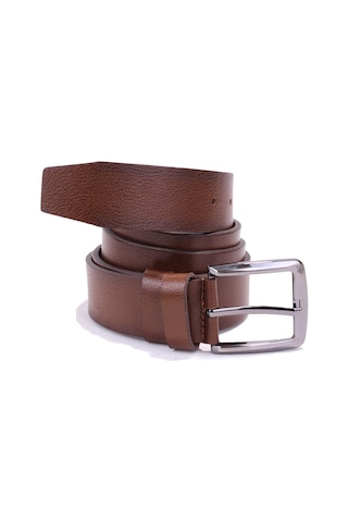 Dagoster Dmk26-463dg Açık Kahve 4.5 Cm Hakiki Deri Erkek Kemer Kahve