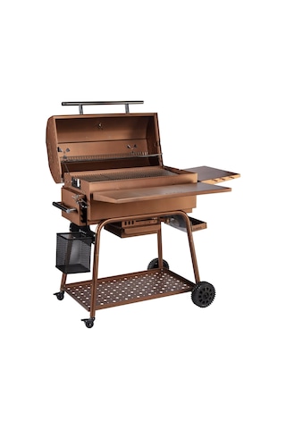 Igrıll Barbekü Elite 740 Mm Kömürlü Mangal Kahverengi