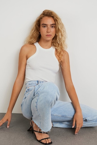 Madmext Mad Girls Beyaz Bodysuit Mg1283-beyaz Beyaz