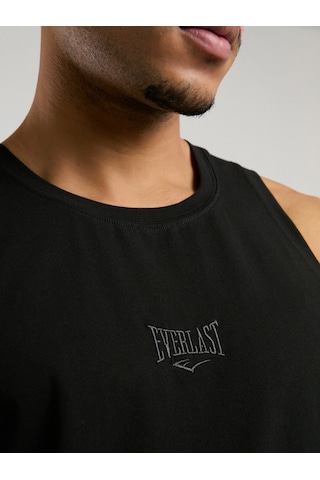 Everlast Ever Essentials Regular Siyah Erkek Kolsuz Tişört Siyah