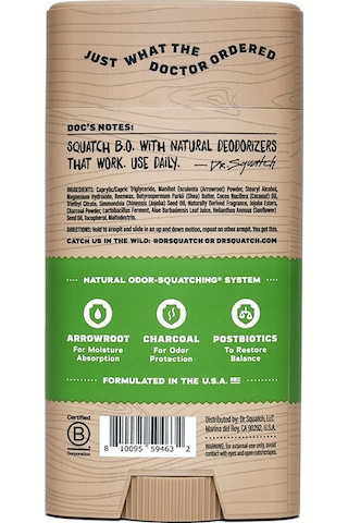 Dr. Squatch Cool Fresh Aloe Erkek Stick Deodorant 75 G