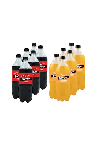Sarıyer Kola + Portakal 12 x 1 L