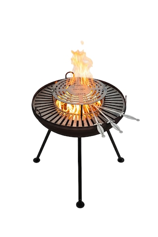 Yarım Dünya Mangal Siyah