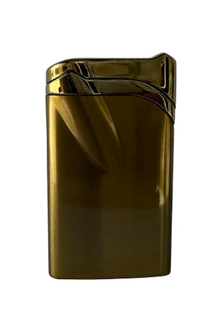 Premiumquality Tek Torch Pürmüz Gold Metal Puro Çakmağı - Tr8636