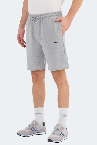 Slazenger Kallıe 2 Li Set Erkek Şort Siyah - Gri