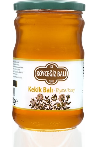 Köyceğiz Balı Kekik Balı Cam Kavanoz 850 G