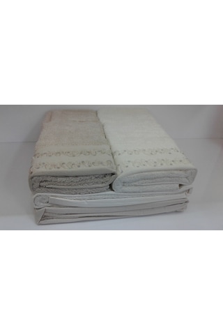 Soley Bambu Eflin 4'lü Midi Havlu Set