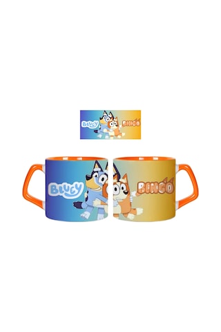 Bluey Ve Bingo Kupa Bardak Tek Adet 082 Çok Renkli