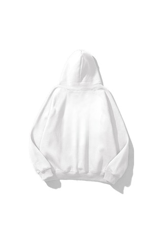 Prtnc Protonic Unisex Beyaz Basic Sweatshirt Hoodie Beyaz