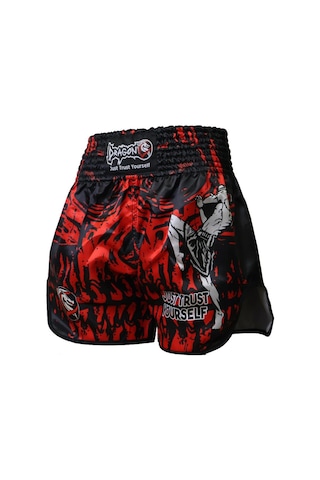 Dragondo Mt3012 Muaythai Şortu Dijital Baskılı Muay Thai Şortu Çok Renkli
