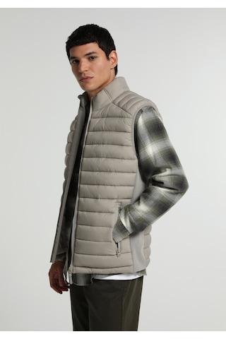 Colin's Colins Slim Fit Dik Yaka Fermuarlı Astarlı Erkek Bej Yelek Cl1082936 Q1.v1 Lbg Light Beige