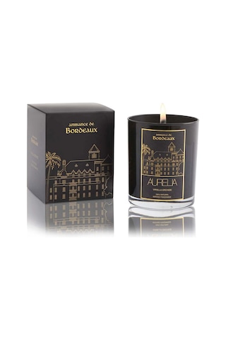 Aurelia Geneve Ambiance De Bordeaux Vanilya & Orkide Kokulu Mum 180 G