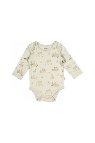 BabyCosy Bebek 2li Uzun Kollu Badi %100 Organik Pamuk, Bebek Ve Yenidoğan Serisi - Csy5789 Ecru
